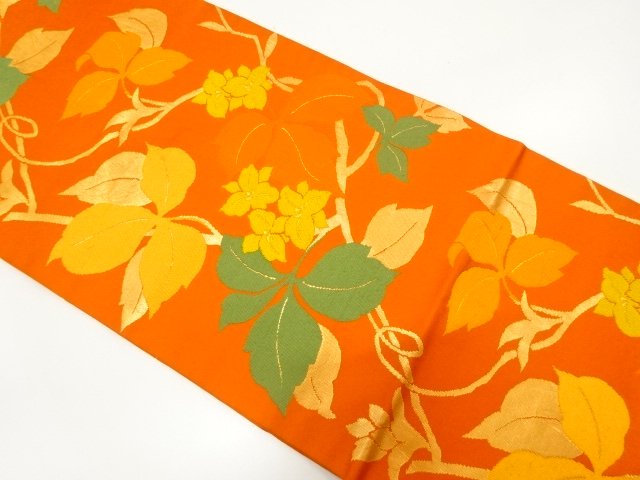 JAPANESE KIMONO / NAGOYA OBI / FLOWER BRANCH 